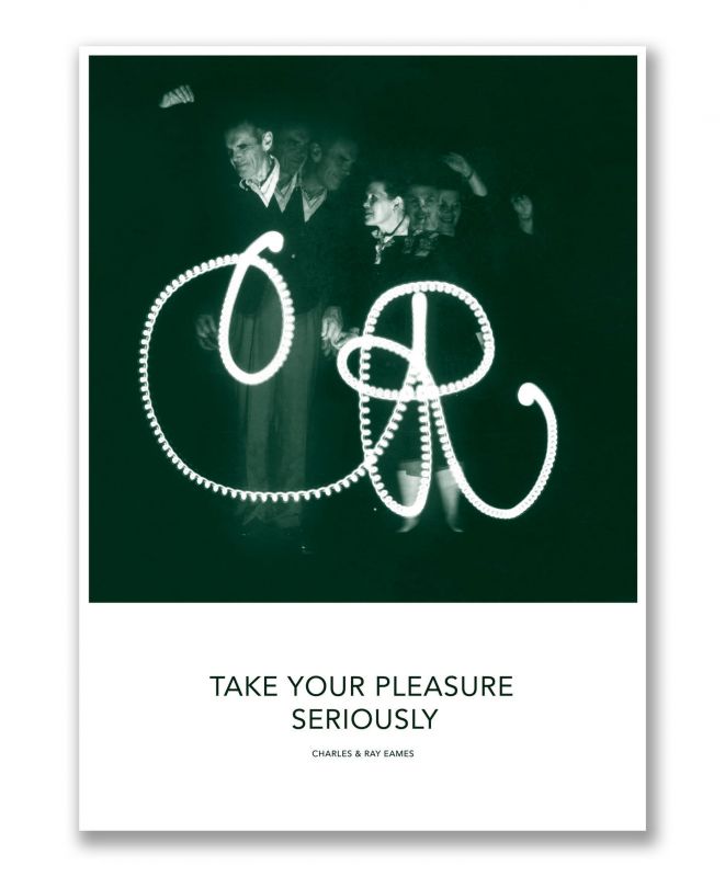 Eames Quotes Posters Vitra Pleasure EINZELSTÜCK